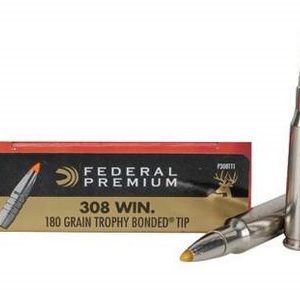 Federal 308 Win Vital-Shok P308TT1 180 Grain Trophy Bonded Tip 20 rounds