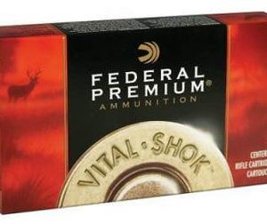 Federal 7mm Rem Mag Ammunition Vital-Shok P7RTC3 150 Grain Trophy Copper 20 Rounds