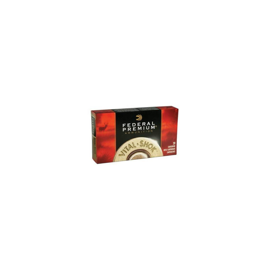 Federal 7mm Rem Mag Ammunition Vital-Shok P7RTC3 150 Grain Trophy Copper 20 Rounds - Image 3