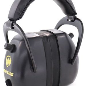 PRO EARS GOLD II 30 EAR MUFF - ELECTRONIC W/PADDED BASE BLK