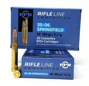 Prvi 30-06 Springfield Ammunition PP30063 180 Grain Soft Point 20 Rounds