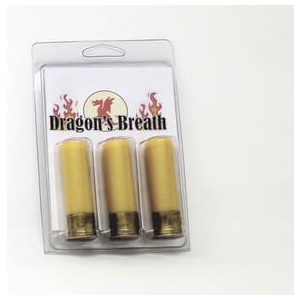 Paraklese Technologies 20 Gauge Ammunition 2-3/4          Dragon's Breath 3 Rounds