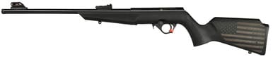 Rossi USA RB22L1611-EN01 RB22 Compact Bolt Action Rifle .22LR 16.5" 10+1 Black W/ US Flag
