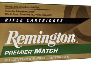 Remington 300 AAC Blackout Ammunition Match RM300AAC6 125 Grain Sierra Matchking Open Tip 20 Rounds