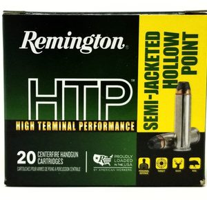 Remington 357 Mag Ammunition HTP RTP357M7A 110 Grain Semi-Jacketed Hollow Point 20 Rounds