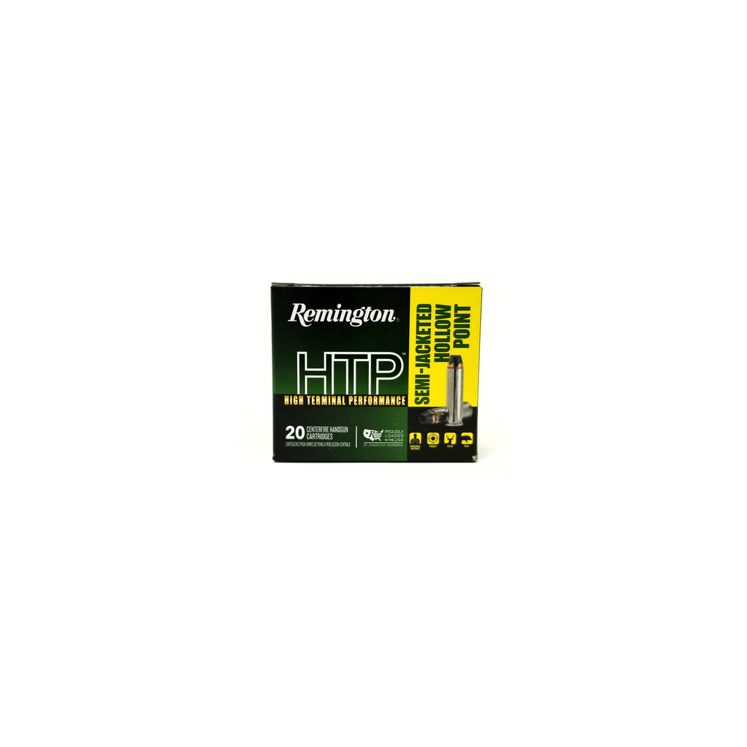 Remington 357 Mag Ammunition HTP RTP357M7A 110 Grain Semi-Jacketed Hollow Point 20 Rounds - Image 2