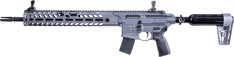SIG PRECISION AIRGUN RIFLE - VIRTUS 22 HUNTING PCP 30RD GRY