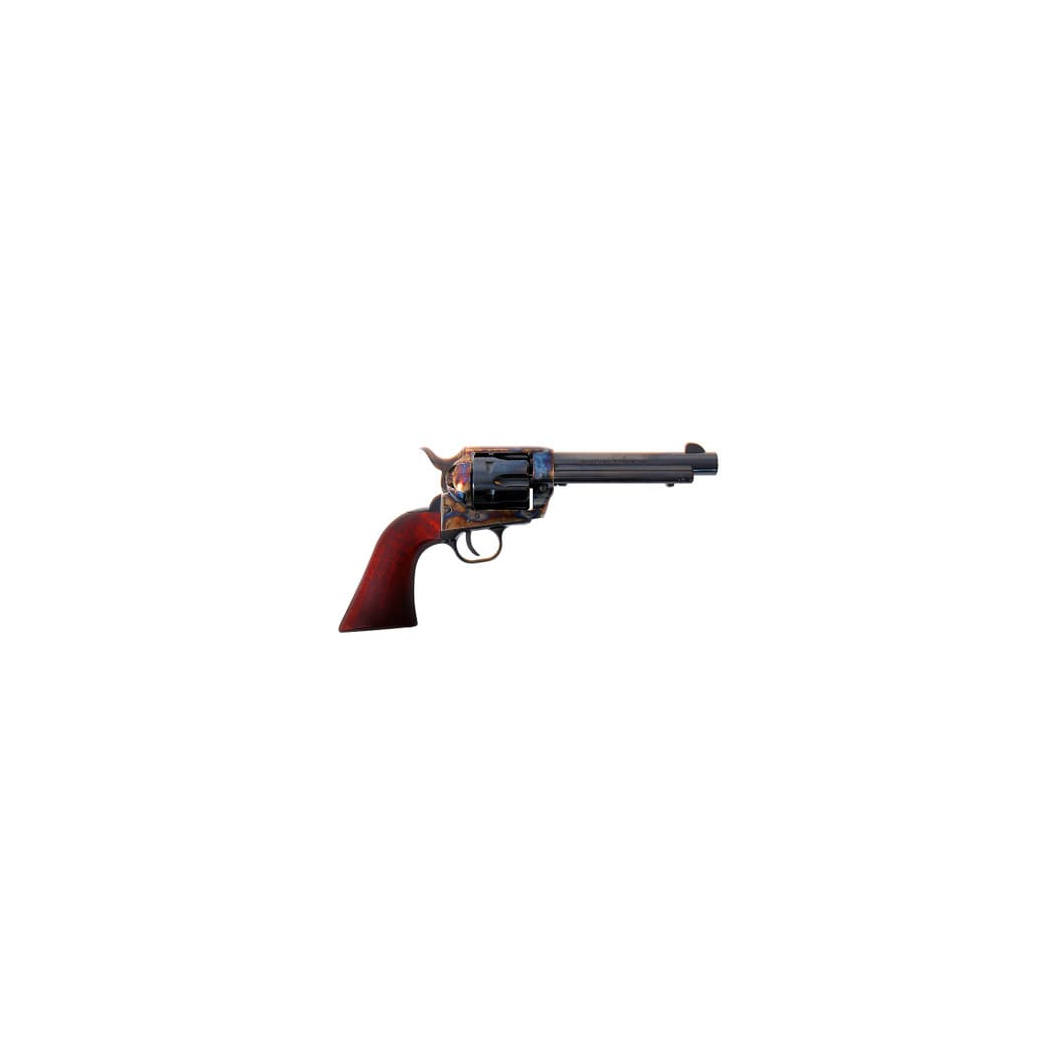 Traditions Firearms SAT73-048 1873 Single Action Revolver .357 Mag 6 Rounds 5.5" Case Hardened/Oversized Walnut Grip - Image 2