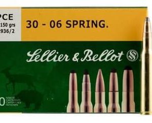 Sellier & Bellot 30-06 Springfield Ammunition SB3006C 150 Grain Soft Point SPCE 20 rounds