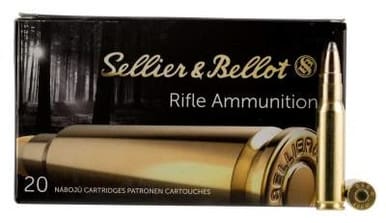 Sellier & Bellot Ammunition 308 Winchester 180 Grain SPCE Soft Point SB308F 20 Rounds