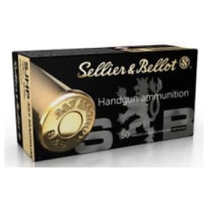 Sellier & Bellot 357 Magnum Ammunition SB357C 158 Grain Semi-Jacketed Hollow Point 50 Rounds