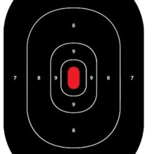 SPLATTER SHOT TARGET 12"X18" - SILHOUETTE SPLATTER SHOT 8PK