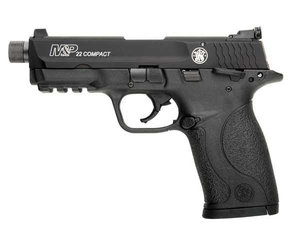 SMITH AND WESSON M&P22 COMPACT 22LR THREADED