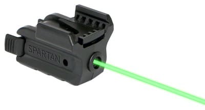 LASERMAX LASER RAIL MOUNT - GREEN SPARTAN