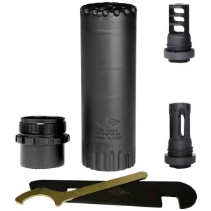 YHM TURBO KRB 5.56 SUPPRESSOR - WITH MUZZLE BRAKE