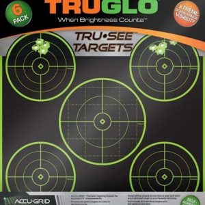 TRUGLO TRU-SEE REACTIVE TARGET - 5 BULL 6-PACK
