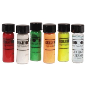 TRUGLO BRITE SIGHT PAINT KIT - 5 DIFFERENT COLORS