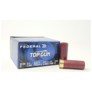 Federal 12 Gauge Ammunition target TGL128 2-3/4" 8 Shot Shot 1-1/8 oz 1145fps 250 Rounds