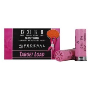 Federal 12 Gauge Top Gun Ammunition TGL12P8 2-3/4" 1-1/8oz #8 Shot 1145fps CASE 250 rounds