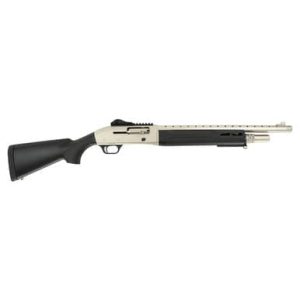 Tokarev USA 21000423 T300MA1 12 Gauge 3" Semi Auto Shotgun 18.5" Barrel 5+1 Nickel/Black