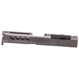 TRUE PRECISION RUGER RXM SLIDE - W/RMR CUT STEALTH GRAY