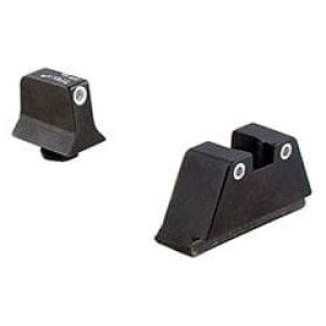 TRIJICON 3 DOT SUPP NS GLK WHITE/WHITE
