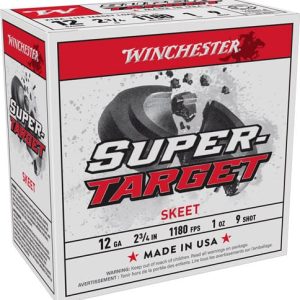 WINCHESTER TARGET 12GA 2.75" - 1OZ #9 1180FPS 250RD CASE LOT