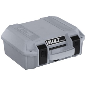 PELICAN VAULT SMALL PISTOL - CASE W/ FOAM GHOST GRAY