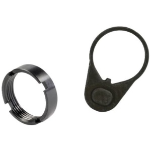 WLA AR15 END PLATE KIT MILSPEC - END PLATE & CASTLE NUT