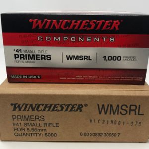 Winchester Small Rifle Primers for 5.56mm WMSRL 1000 Pieces