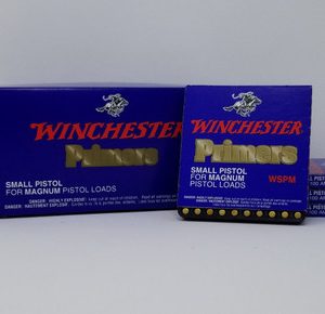 Winchester Primers #1-1/2M - 108 Small Magnum Pistol WSPM 1000 Count