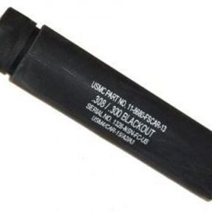 GUNTEC AR308 FAKE SUPPRESSOR - 5.5" 5/8X24 THREADS BLACK