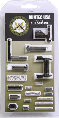 GUNTEC AR15 LOWER PARTS KIT - AMBI W/O GRIP & TRIGGER GROUP
