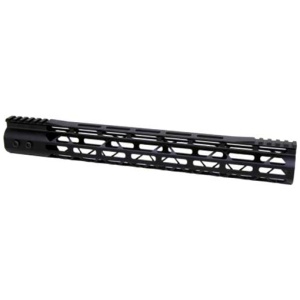GUNTEC ULTRA LIGHT HANDGUARD - 15" M-LOK BLACK