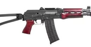 Zastava Arms ZPAP85 5.56 NATO Semi-Auto Pistol 10" 30+1 ZP85556TBSR Serbian Red Furniture/Blued W/ Folding Brace
