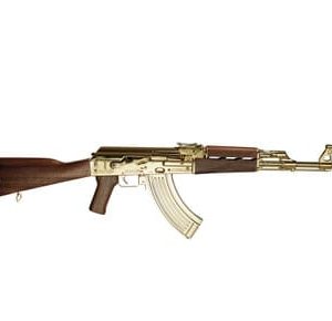 Zastava Arms ZR7762WMGL ZPAPM70 7.62x39 Semi Auto Rifle 16.3" 30+1 24k Gold Plated/Walnut Furniture