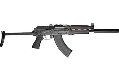 Zastava Arms ZPAP92 AK47 Semi-Auto Rifle ZP92762UF 16.3" 30+1 Wood/Black Underfolder