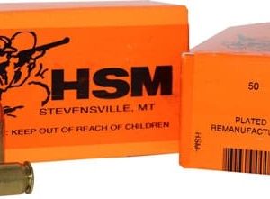 HSM REMANUFACTURED 357 SIG - 124GR PLATED LFN 50RD 20BX/CS