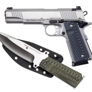 MAGNUM RESEARCH DE 1911 9MM 5" SS KNIFE      #
