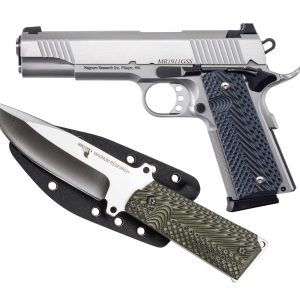 MAGNUM RESEARCH DE 1911 45ACP 5" SS W/KNIFE  #