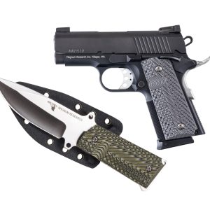 MAGNUM RESEARCH DE 1911 45ACP 3" BK W/KNIFE  #