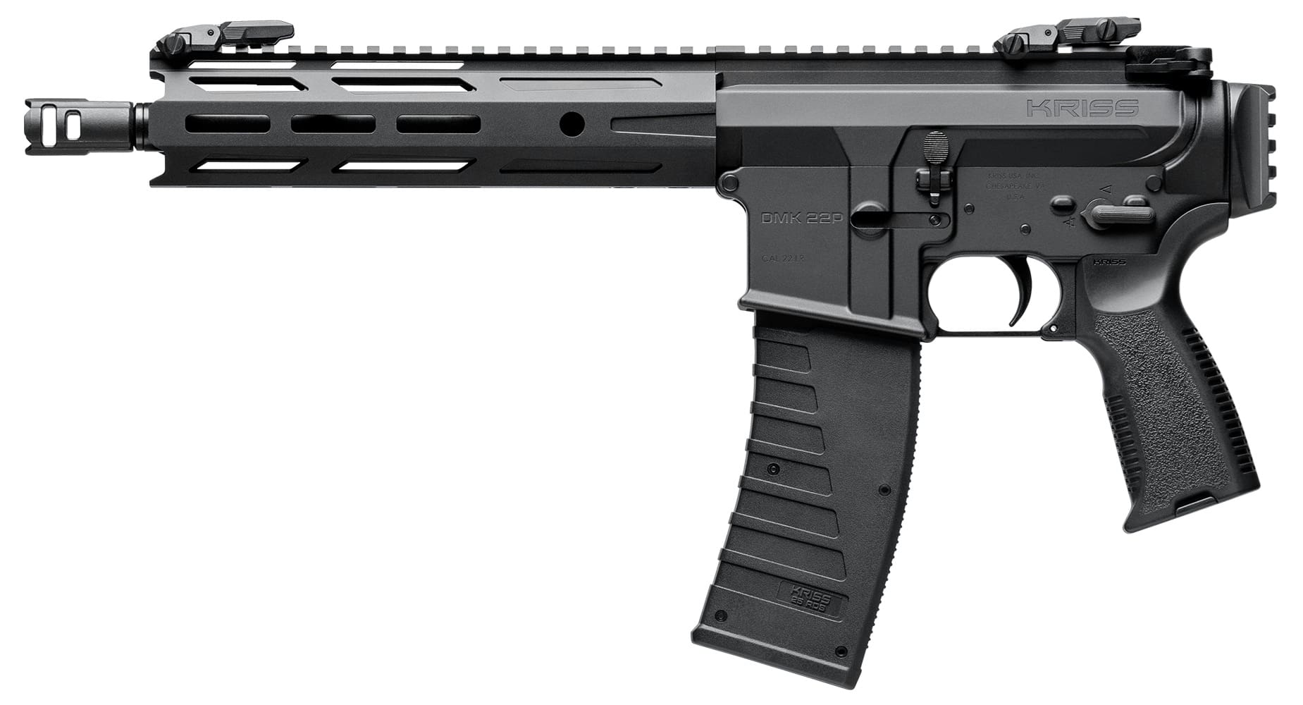 KRISS USA DMK22P 22LR 10.5" BLK 25+1 TB
