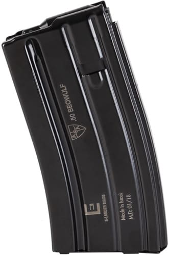 E-LANDER MAGAZINE .50 BEOWULF - 7 ROUNDS STEEL