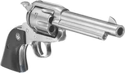 RUGER VAQUERO 44MAG 5.5" FS - S/S SYNTHETIC BLACK IVORY(TAL - Image 3