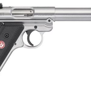 RUGER MARK IV TARGET 22LR - 5.5" SS THREADED BULL BBL