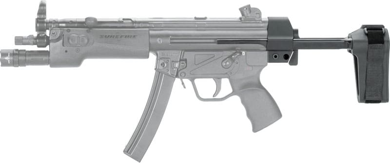 SB TACTICAL BRACE HK PDW BLACK - FITS HK MP5/HK53 - Image 2