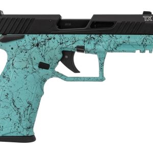 Taurus TX22 Gen2 .22 LR Semi-Auto Pistol - Cyan | 4" Threaded Barrel