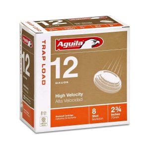 Aguila Ammunition Target 12ga Birdshot 2.75 inch Shotgun Shells - #8 Shot | 7/8oz | 1350 fps | 25rd Box