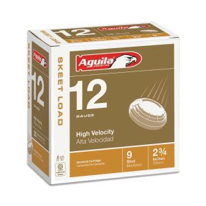 Aguila Ammunition Target 12ga Birdshot 2.75 inch Shotgun Shells - #9 Shot | 7/8oz | 1350 fps | 25rd Box