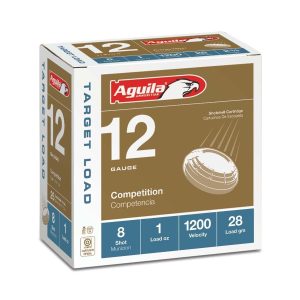Aguila Ammunition Target 12ga Birdshot 2.75 inch Shotgun Shells - #8 Shot | 1oz | 1200 fps | 25rd Box
